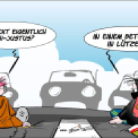 Damals auf der Autobahn ...