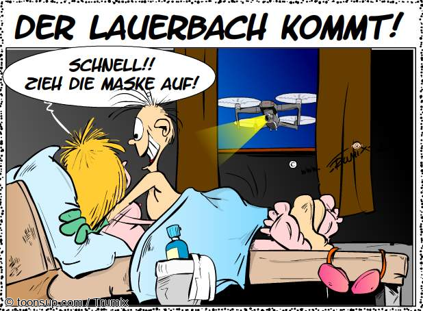 Cartoon: Wie die Zeit vergeht ... 1