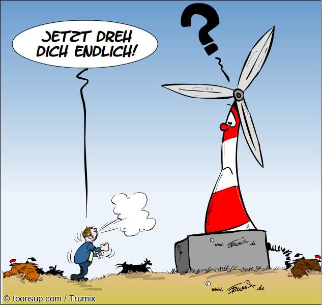 Cartoon: Jetzt dreh dich doch endlich 1
