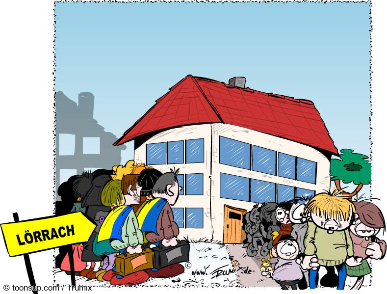 Cartoon: Vierzig / Einhundertzehn: Hoffentlich wird das keine Serie 1