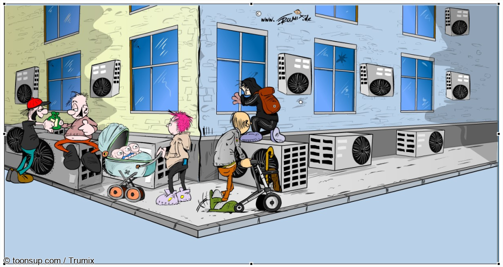 Illustration: Making of ... Begegnungszone 5