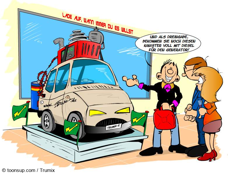 Cartoon: Wenn's mal wieder länger dauern könnte 1