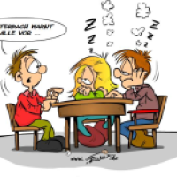 Gut, dass er auf uns aufpasst ...