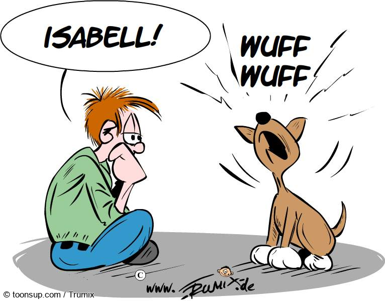 Cartoon: Isabell 1