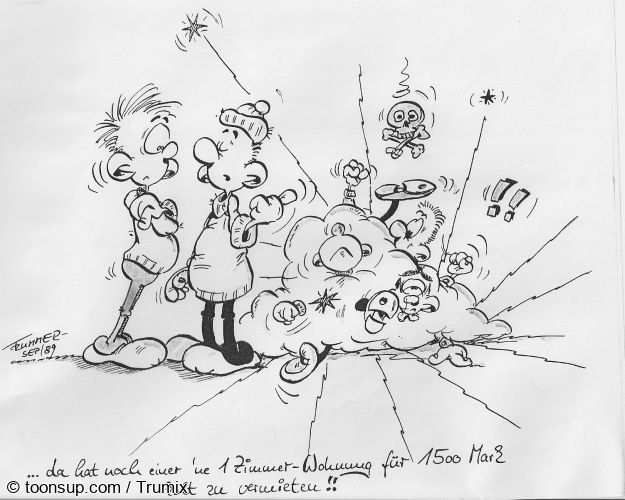 Cartoon: Geschwafel ... 1