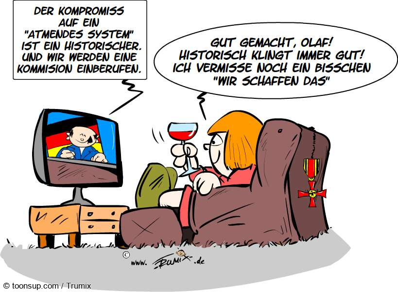 Cartoon: Gut gemacht ... 1