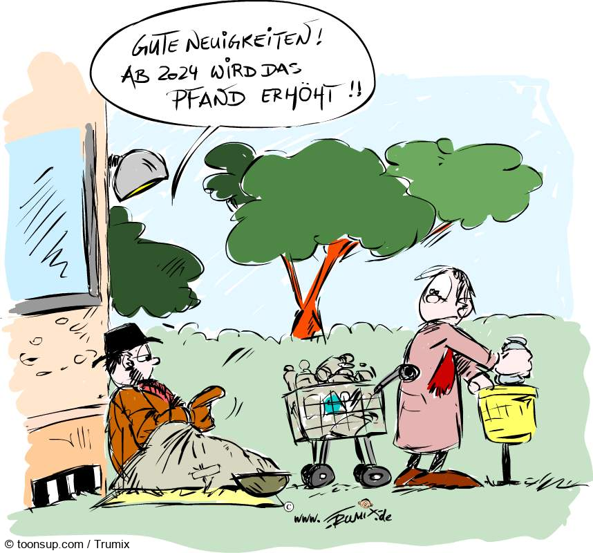 Cartoon: Pfanderhöhung 2