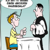 Da habt ihr den Salat