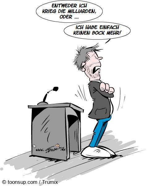 Cartoon: Kein Bock mehr 1