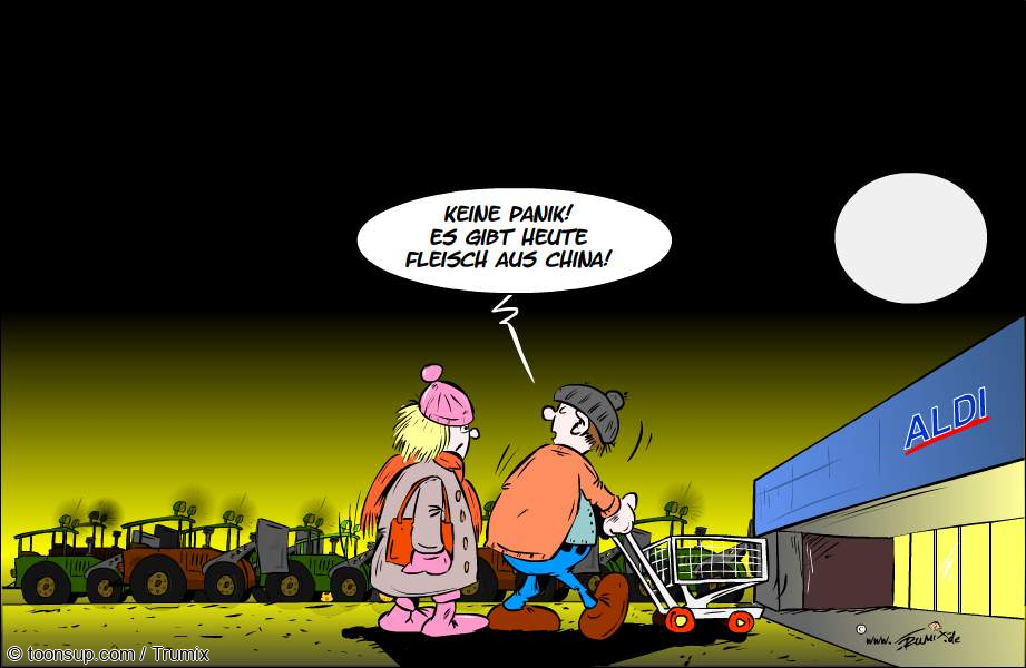 Cartoon: Bauernproteste 3