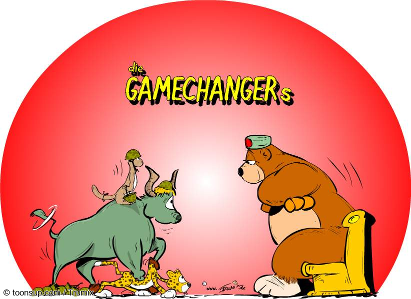 Cartoon: Die Gameschangers 1