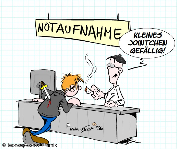 Cartoon: Prioritäten setzen 1