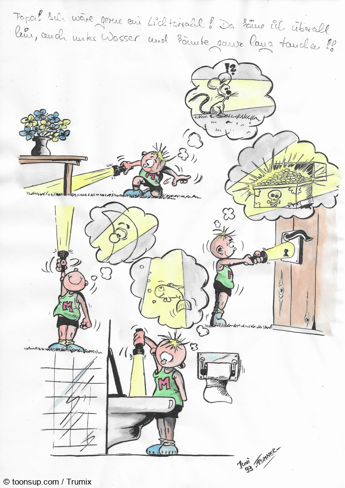 Comic: Lichtstrahl ... 1