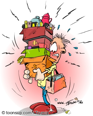 Cartoon: Dumm gelaufen ... 1