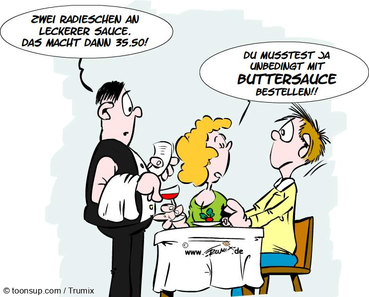 Cartoon: Nobel geht die Welt zu Grunde ... 1