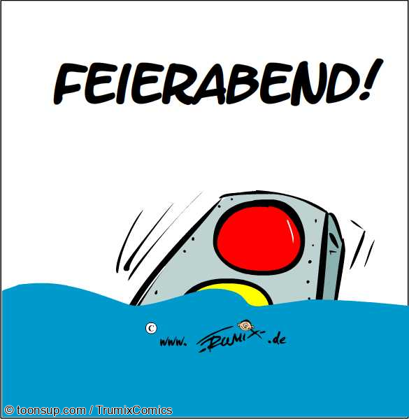 Cartoon: Die Ampel hat fertig 1