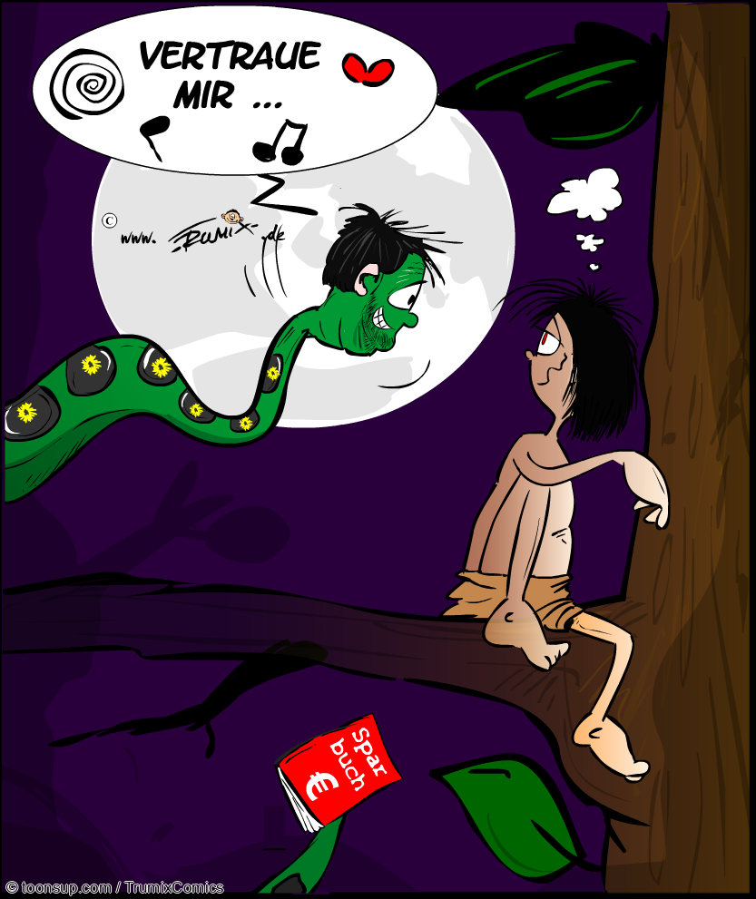 Cartoon: Hör auf mich, glaube mir 4