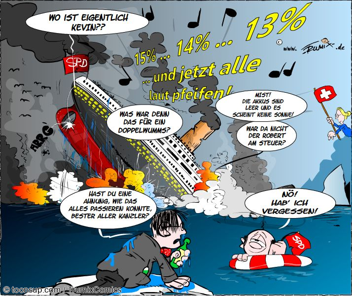 Cartoon: Ich bin doch nicht Schuld 1
