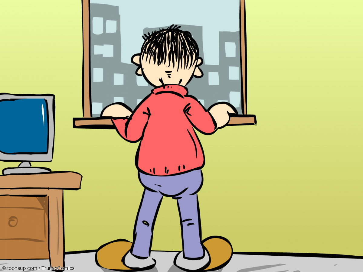 Animation: Endlich mal die Ruhe geniesen ... 1