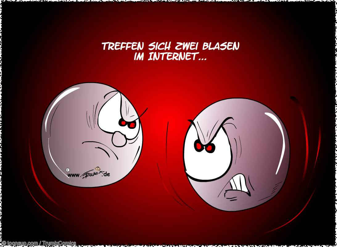 Cartoon: Blasentreffen 1