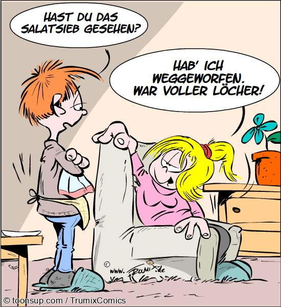 Cartoon: Abfall 1