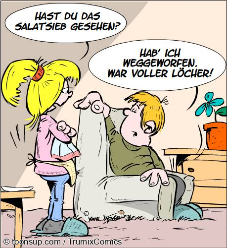 Cartoon: Abfall 2