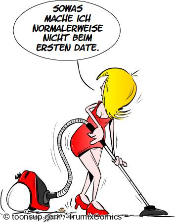 Cartoon: Erstes Date 1