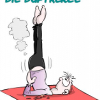 Extrem Yoga: Die Duftkerze