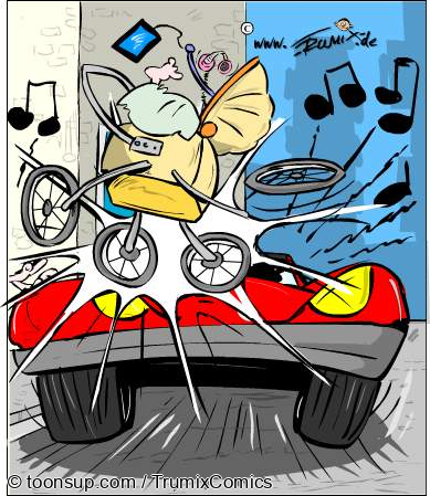 Comic: Mit Musik ist alles leichter ... 2