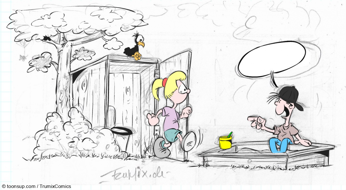 Cartoon: Klugscheißer 2