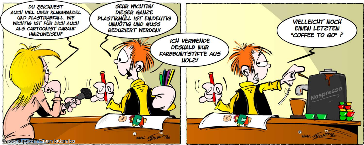 Cartoon: Ehrlich "wehrt" am Längsten ... 1