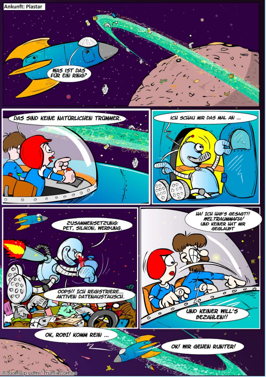 Cartoon: Die Neue Welt:  Planet S ... 1