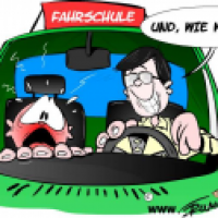 Neulich bei der Fahrschule