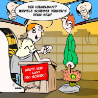 Neulich in der Bäckerei