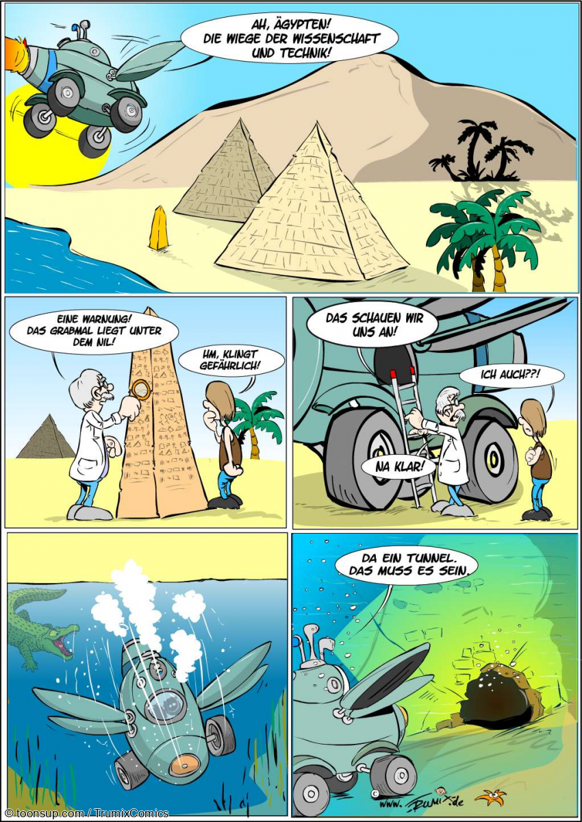 Comic: Reise um die Welt / Gemeinschaftscomic 3