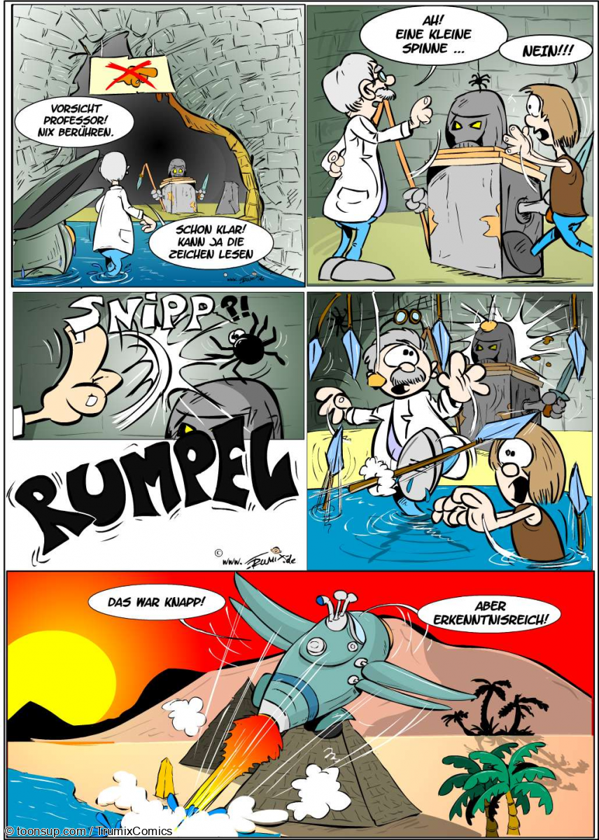 Comic: Reise um die Welt / Gemeinschaftscomic 4