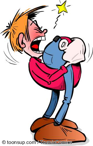 Cartoon: Manchmal könnte ich mir in den ... 1