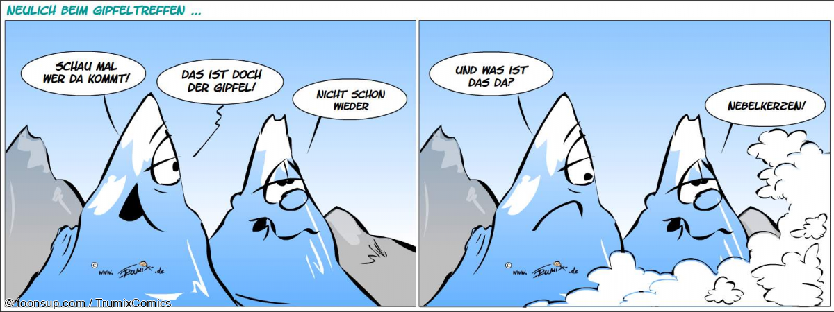 Comic: Auf ein Neues: Gipfeltreffen ... 1