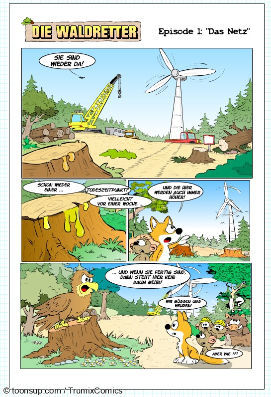 Comic: Die Waldretter 2