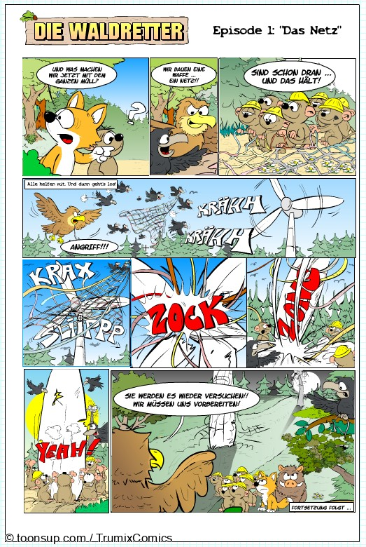Comic: Die Waldretter 4