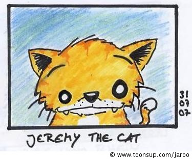 Illustration: Jeremy the Cat 1
