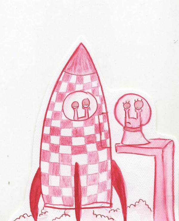 Illustration: Abschied :( 1