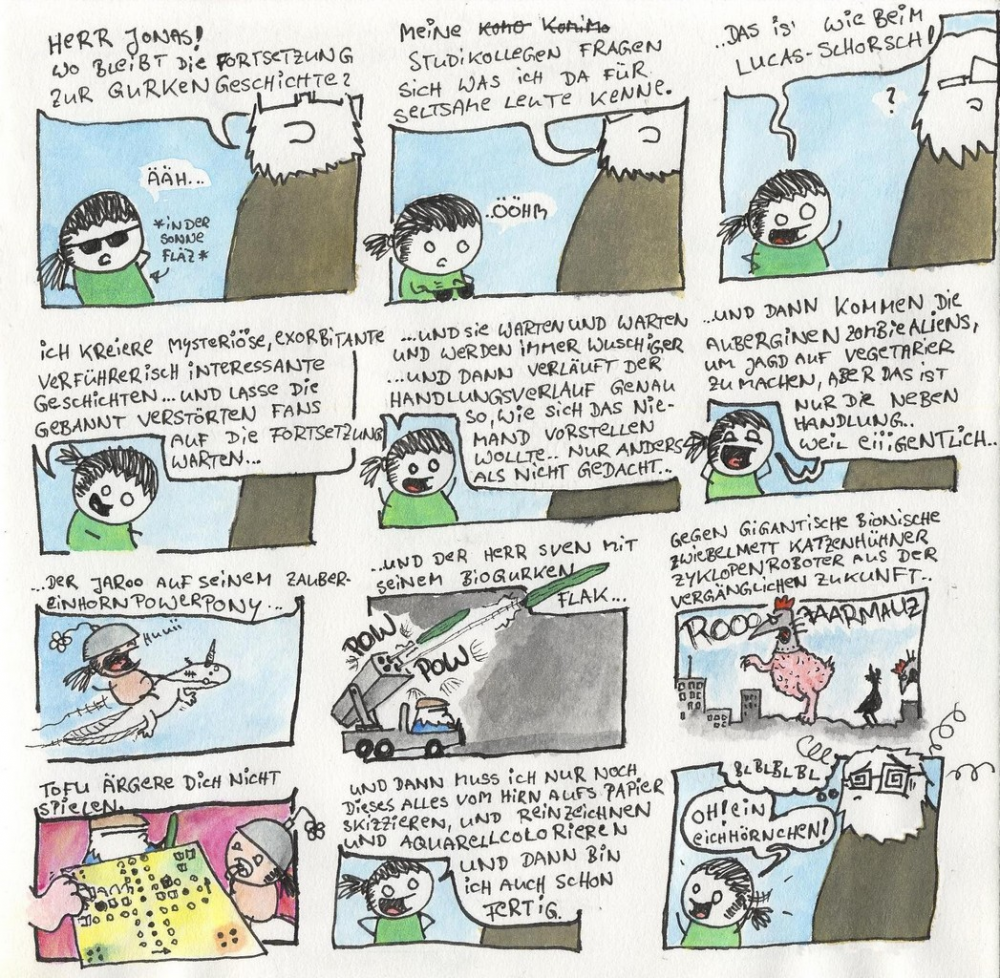 Comic: how to draw - Today: a JARoo Comic 1