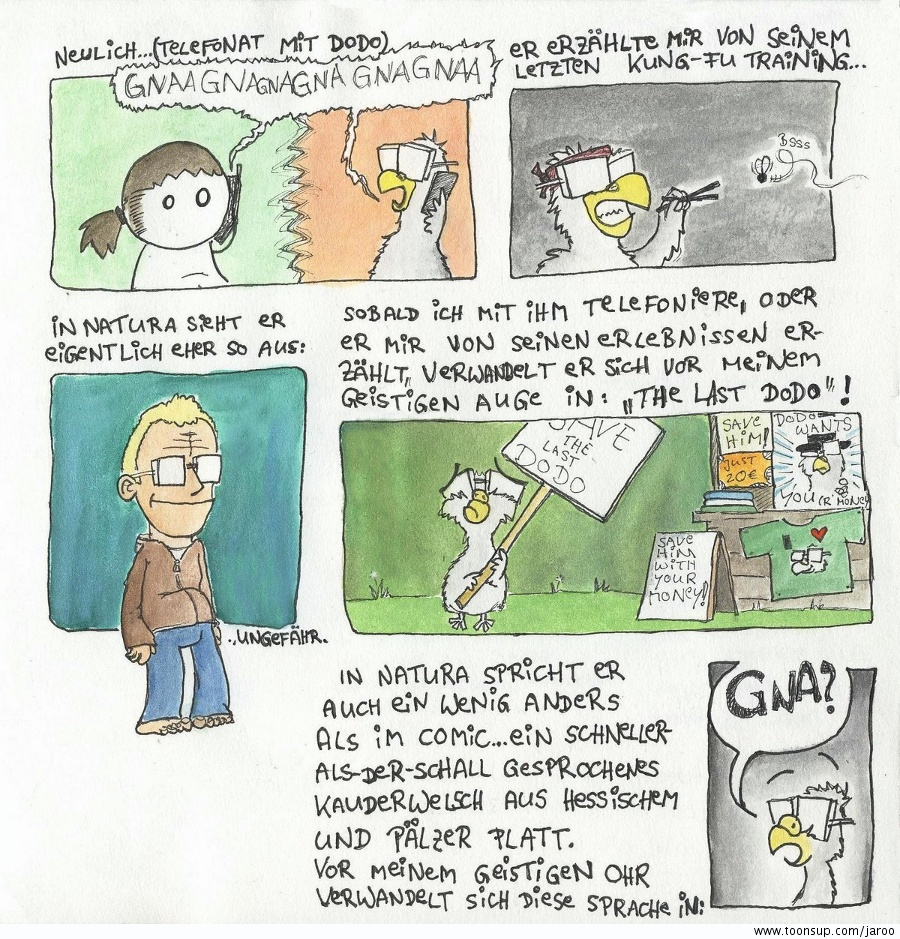 Cartoon: Destruction Dodo - Teil 1 1