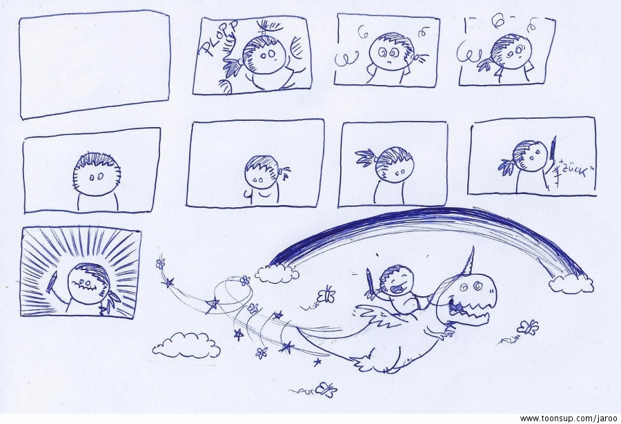 Comic: wieder daaa 1
