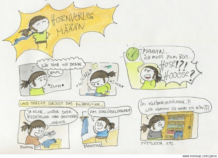 Comic: Comic-Collab #6 Superkräfte - JARoo 1