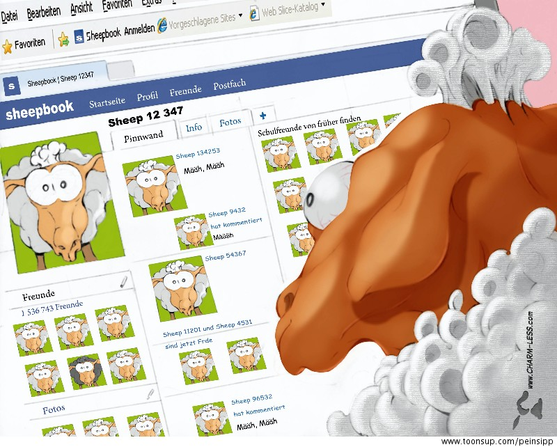 Cartoon: Sheepbook 2