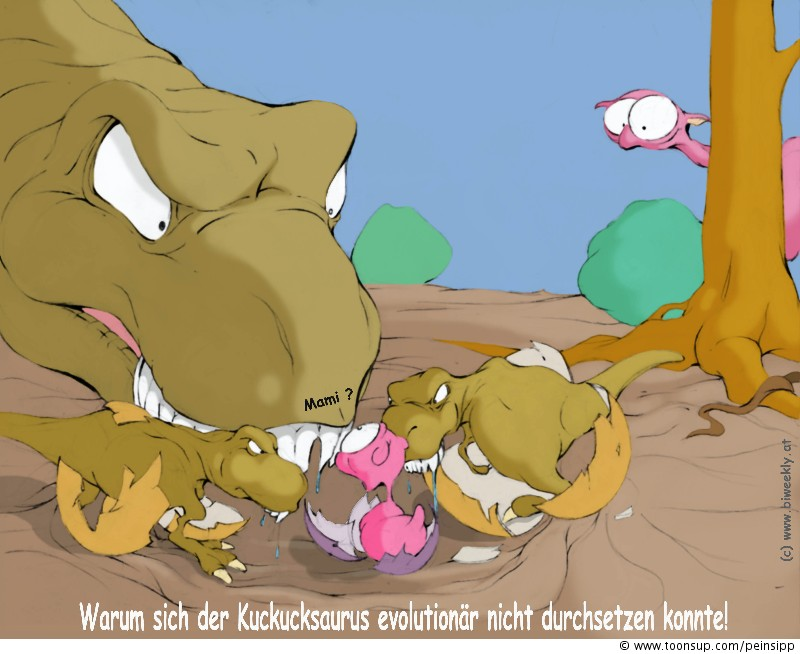 Cartoon: Kuckucksaurus 1