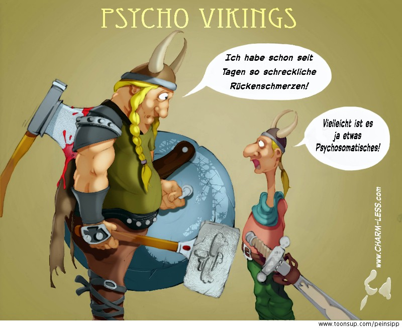 Cartoon: Psycho Vikings 1 (Serie) 2