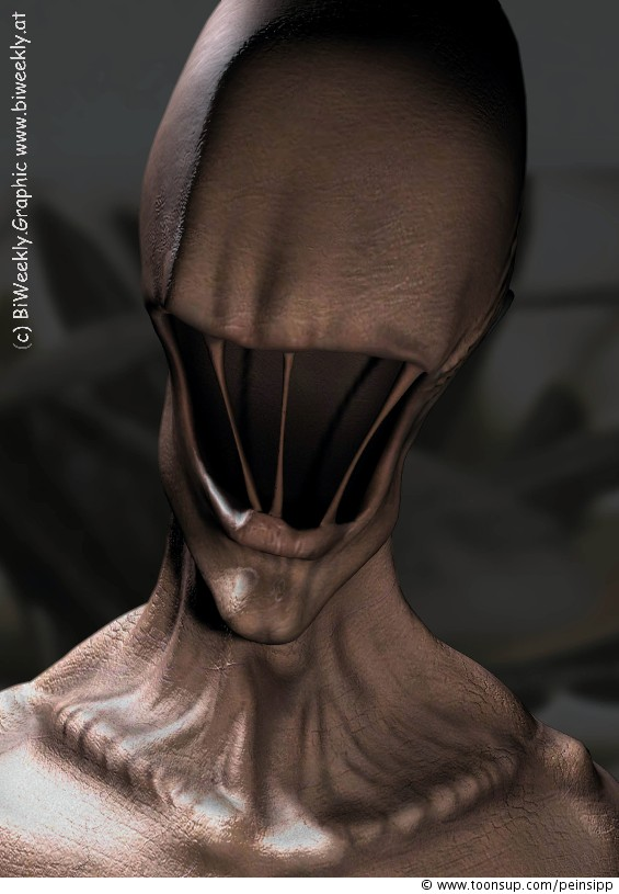Concept Art / Character Design: The gray 1